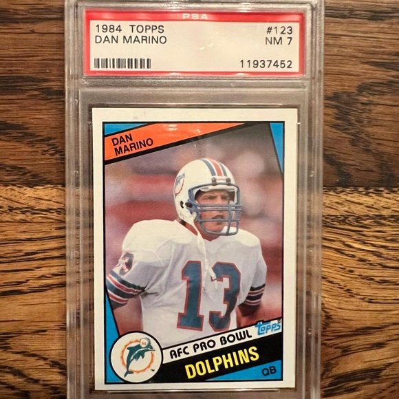 Dan Marino Rookie PSA 7
